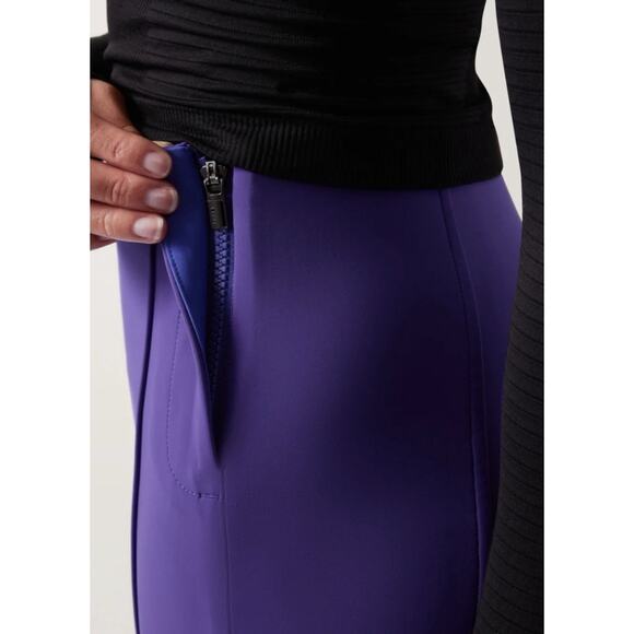 Athleta Women's Glacier Snow Skinny Pants Size 6 Purple Noble Blue 2022 New NWT - Picture 3 of 11